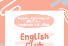 English Club Spring 2022 First meeting