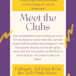 Meet the Clubs Hosted by CAS Ambassadors