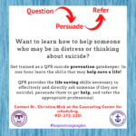 TN Tech Counseling Center: Questions Persuade Refer