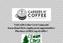 Careers n’ Coffee featuring Cedar Crest Camp is Wednesday, Feb. 23