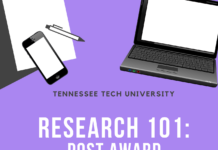 Spring 2022 Research 101: Post-Award Management