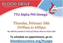 APO Blood Drive Today!