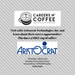 Careers n’ Coffee featuring Aristocrat Technologies is Thursday, Mar. 3