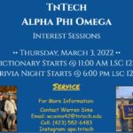 APO Interest Sessions