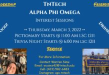 APO Interest Sessions