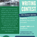 March Water Week Creative Writing Contest!