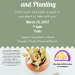 Patio Painting and Planting