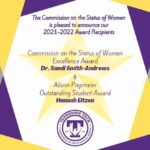 Announcing the 2021-22 CSW Award Winners