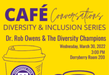 CAFÉ Conversations: Dr. Rob Owens & The Diversity Champions