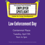 Employer Spotlight featuring Law Enforcement Day is Tuesday, April 5