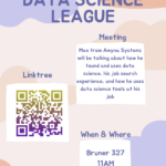 Data Science League Meeting with Alumni from Amyna Systems 4/7 @ 11am
