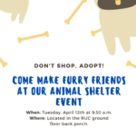Come Make Furry Friends at Our Animal Shelter Event