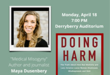 NEW DATE! Medical Misogyny: A Conversation with Maya Dusenbery on April 18