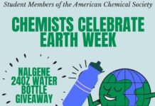 Earth Week Water Bottle Give Away- April 21