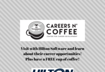 Careers n’ Coffee featuring Hilton Software is Wednesday, April 20