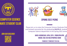 Computer Science Graduate Club Picnic Spring 2022