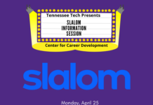 Slalom Information Sessions are Monday, April 25