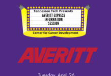 Averitt Information Session is Tuesday, April 26