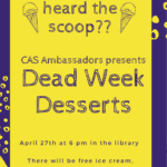 Dead Week Desserts