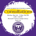 CITL Finals Week Consultations