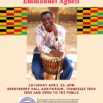 SOLO Presents: Emmanuel Agbeli with Ghanaian Drum Ensemble Saturday Apr 23
