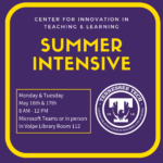 CITL Summer Intensive