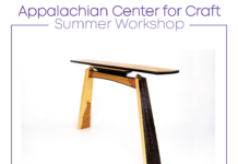 “Design, Build, Admire” Woodworking Workshop taught by Wyatt Severs