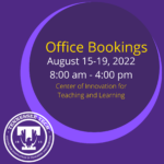 CITL Bookings Fall 2022