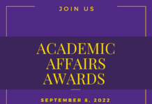Academic Affairs Awards Reception