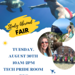 Come To The Study Abroad Fair Tuesday