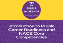 Join us for the first Purple Career Readiness Workshop on August 30!