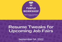 Purple Career Readiness Workshop on September 1!