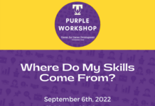 Purple Career Readiness Workshop on September 6: Where Do My Skills Come From?