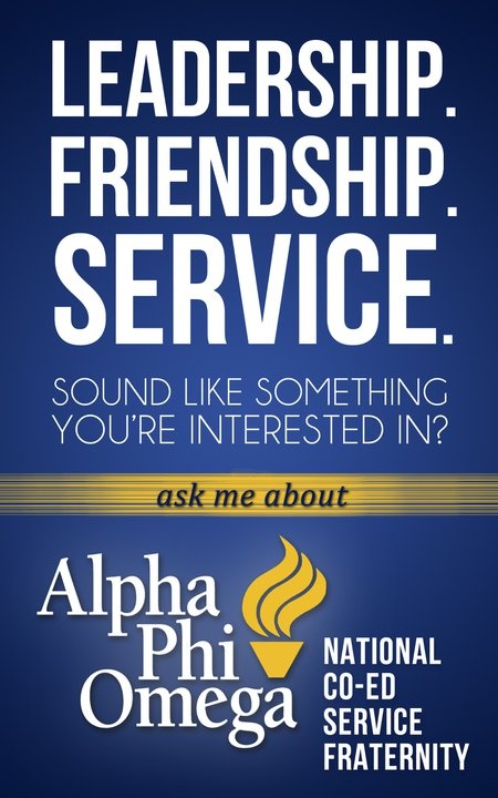 Join Alpha Phi Omega Tech Times