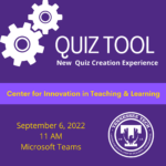 New Quiz Tool Experience in iLearn/D2L
