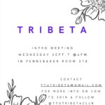 Tri-Beta Meeting Wednesday!