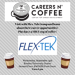 Careers n’ Coffee featuring Flex-Tek on September 14