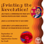 Hispanic Heritage Month Printmaking Exhibition