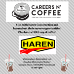 Careers n’ Coffee featuring Haren Construction on September 21