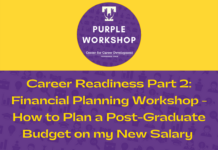 Purple Career Readiness PART TWO Workshop on September 22!