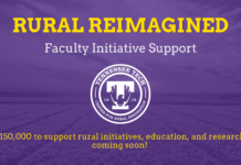 Rural Reimagined to Provide $150,000 in Faculty Funding Support