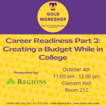 Gold Career Readiness PART TWO Workshop on October 4!