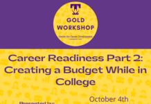 Gold Career Readiness PART TWO Workshop on October 4!