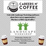 Careers n’ Coffee featuring Landscape Workshop on October 5
