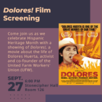 Hispanic Heritage Month Film Screening