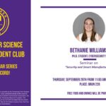Computer Science Graduate Club Fall 2022 Seminar Series (9/29)