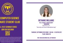 Computer Science Graduate Club Fall 2022 Seminar Series (9/29)