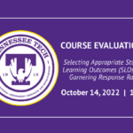 Course Evaluation Information Session with IARE – October 14