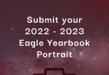 Submit your 2022-2023 Eagle Yearbook portrait