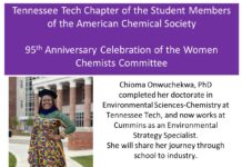 School to Industry Presentation by Dr. Chioma Onwuchekwa- Oct 5 at 6 p.m.
